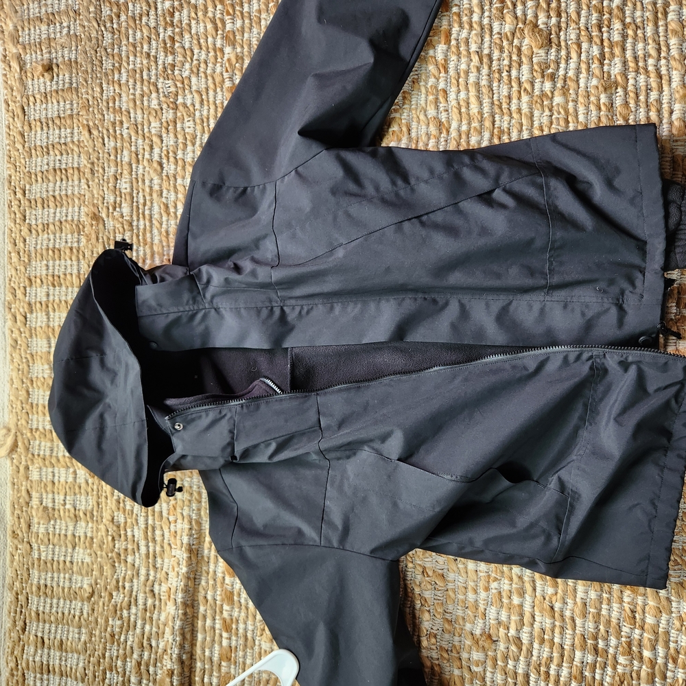 Closing Out Bundle And Save Men's Black Hooded Jacket